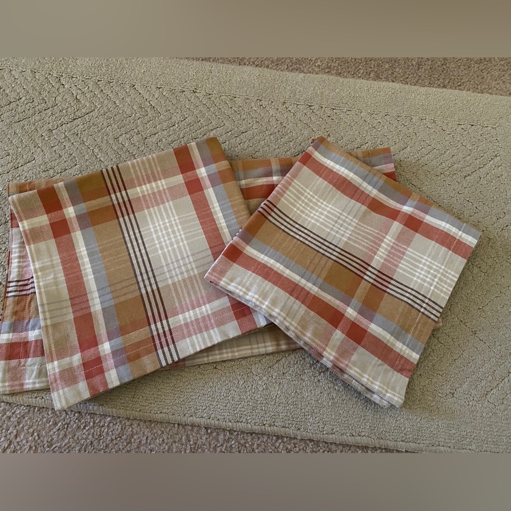 Pottery Barn Cotton Pillow slipcovers.